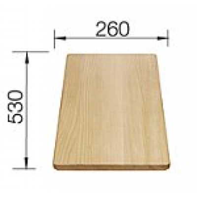 Täispöögi puidust lõikelaud BLANCO, 218313