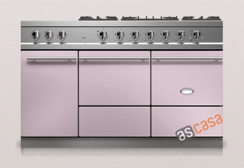 Lacanche Cluny 1400 G Modern, cooking station, 140.5 cm, color rose quartz, with 5 year guarantee!