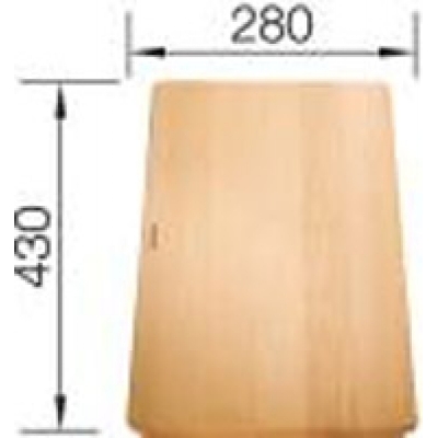 Kvaliteetsest pöögist puidust lõikelaud BLANCO, 514544