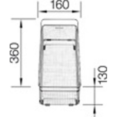 Roostevabast terasest multifunktsionaalne korv BLANCO, 223297
