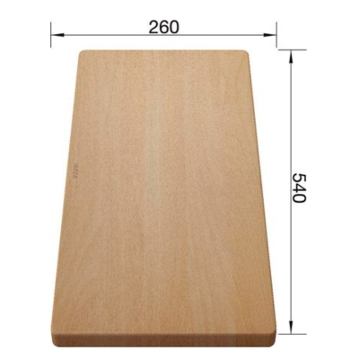 Blanco puidust lõikelaud täispöök, 225362