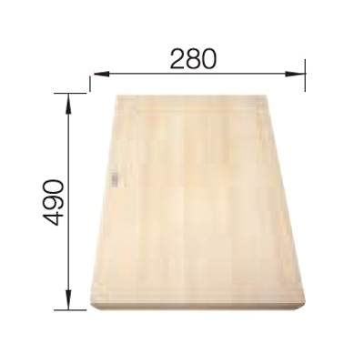 Blanco puidust lõikelaud vahtrast, 235844