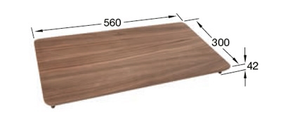 Villeroy &amp; Boch cutting board, walnut, 8K36 10 00