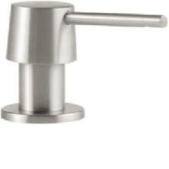 Villeroy &amp; Boch soap dispenser, solid polished stainless steel, 923610LE