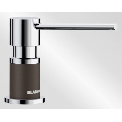 Blanco Lato nõudepesuvedeliku dosaator Silgranit look, kohvik/kroom, 525815
