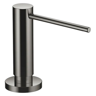 Dornbracht sisseehitatud nõudepesuvahendi dosaator, ümara rosetiga, tume kroom, 82444970-19