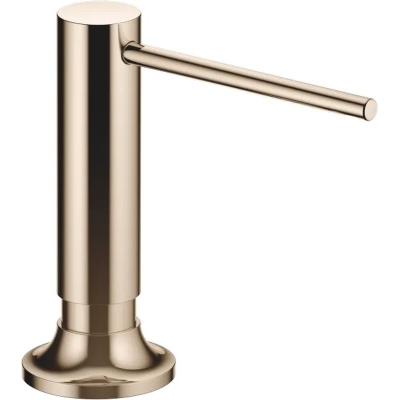 Dornbracht Vaia sisseehitatud nõudepesuvahendi dosaator, ümara rosetiga, šampanja (22kt kulda), 82434809-47