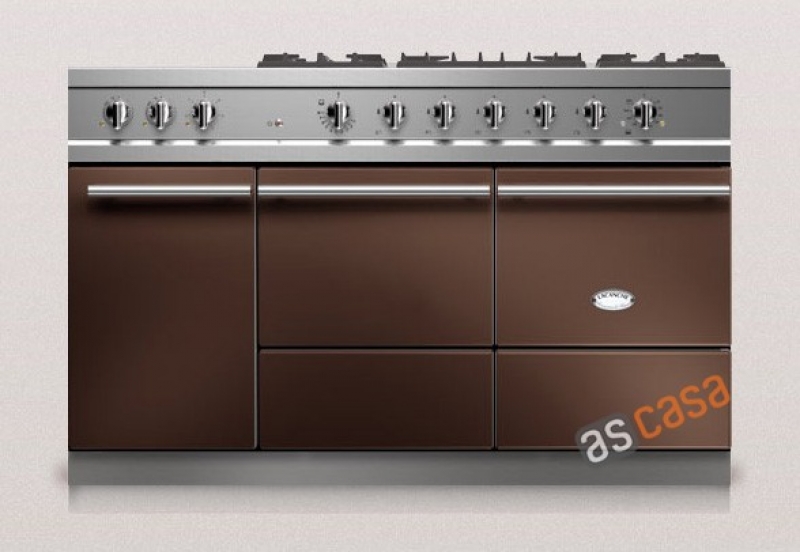 Lacanche Cluny 1400 G Modern, cooking station, 140.5 cm, color chocolate, with 5 year guarantee!