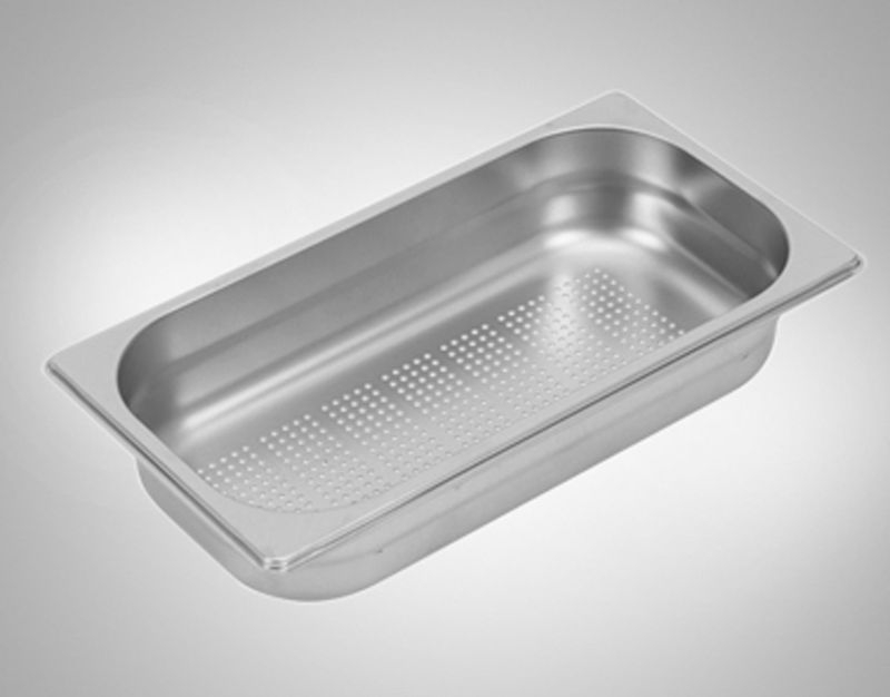 Systemceram Gastronorm container in stainless steel, 0837