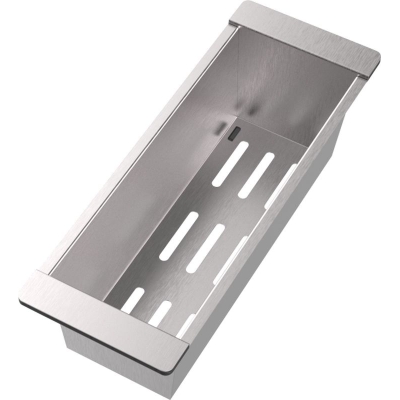 Виллерой и amp; Подвесная миска Boch квадратная, нержавеющая сталь 8K3800K1