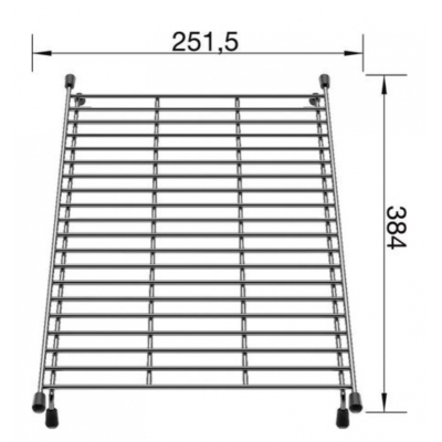 Blanco valamuvõre roostevaba teras, 234795