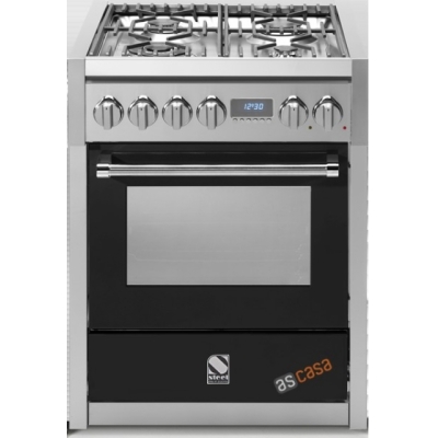 Terasest Genesi 70, pliit, 70 cm, multifunktsionaalne, värvus must, G7F-4BA, garantiiga 5 aastat!