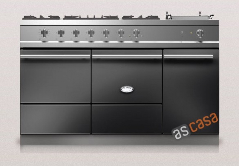 Lacanche Cluny 1400 D Modern, cooking station, 140.5 cm, color anthracite, with 5 year guarantee!