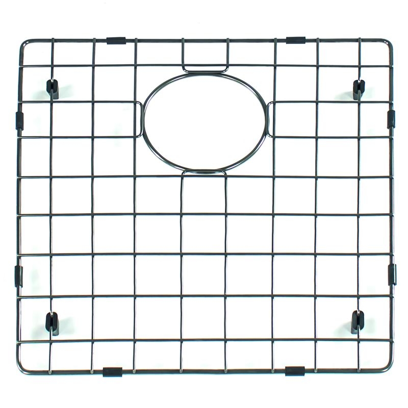 Reginox Miami 40x40 floor grid stainless steel, color gun metal, R30639