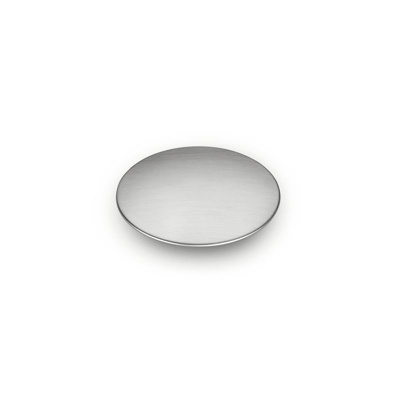 Naber cover cap for the sink drain, brushed stainless steel, 1091031