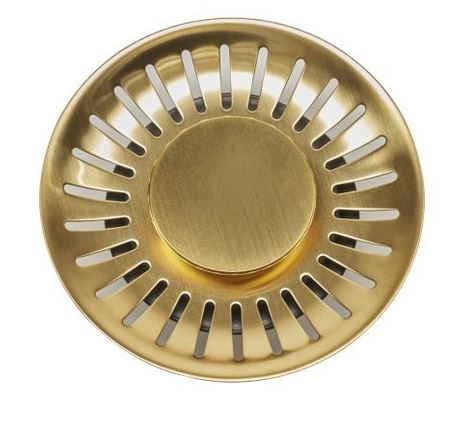 Reginox Strainer Basket 3.5" Gold Flax, R35221