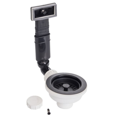 Сливной фитинг цвета Reginox Jet Black 3,5" R34293