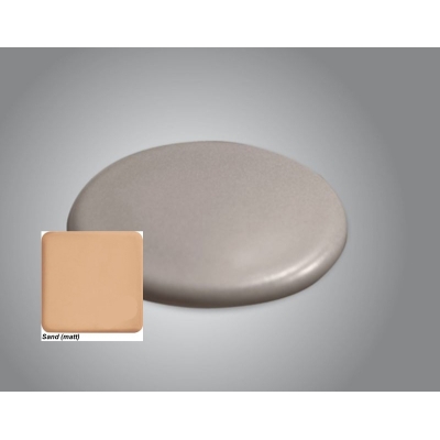 Systemceram Sink and Shower Cover, ceramic sand (matt), 0906