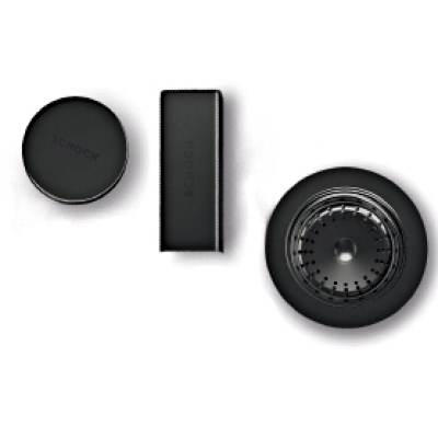 Schock dekoratiivsed nähtavad osad, gunmetall must, 629385GUM