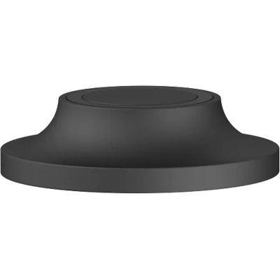 Dornbracht Vaia Air Switch control button for garbage shredder, round, matt black, 10713809-33