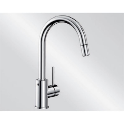 Blanco Mida-S chrome, fitting, high pressure pull spout hose shower, 521454