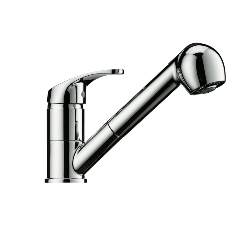 Servizio Venere 2, chrome, high pressure, pull spout, single lever mixer, anti-scald, 5021314