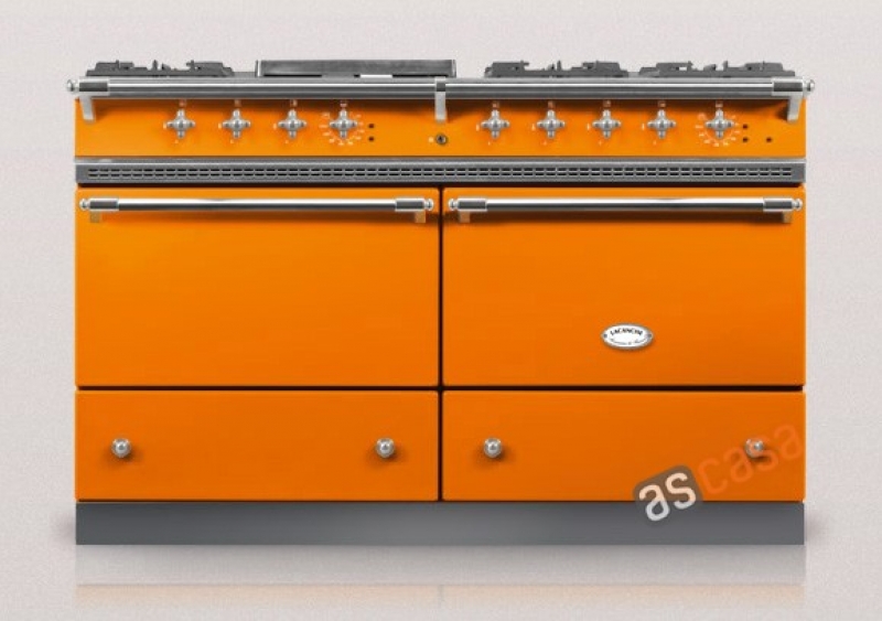 Lacanche Sully Classic, cooking station, 140.5 cm, color tangerine, with 5 year guarantee!