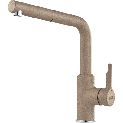 Franke Urban single lever mixer, high pressure pull spout, cashmere, 115.0595.093