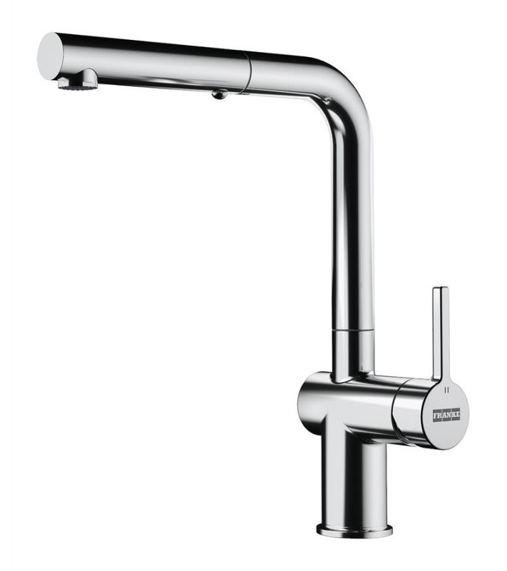 Franke Active L pull spout single lever mixer, high pressure, chrome, 115.0653.379