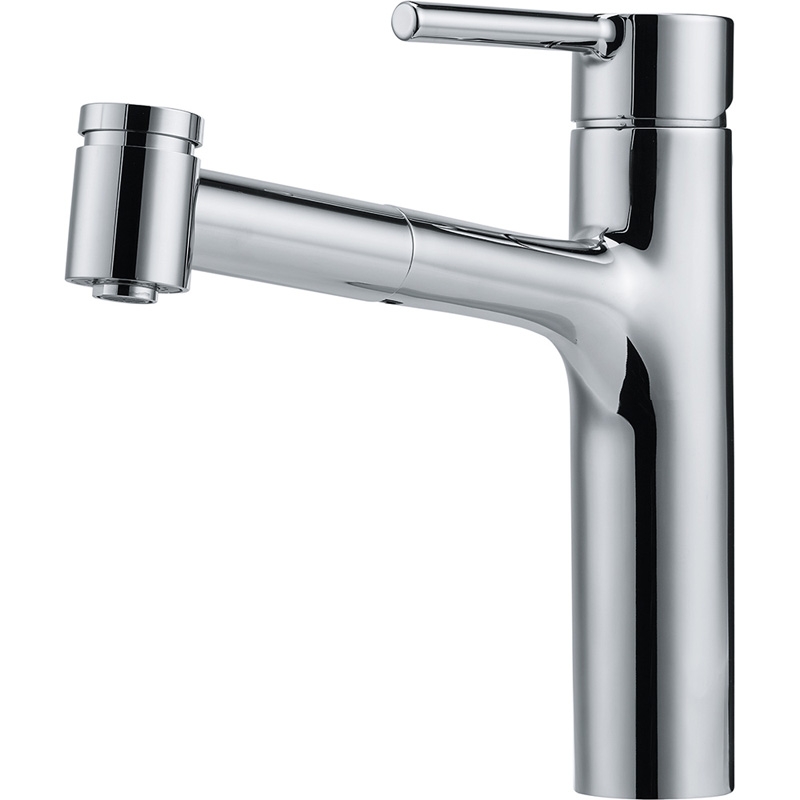 Franke Centro single lever mixer, high pressure pull-out shower, chrome, 115.0600.131, 12631