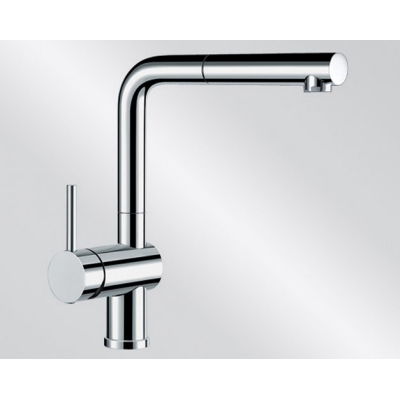 Blancolinus-S chrome lever left, 514016