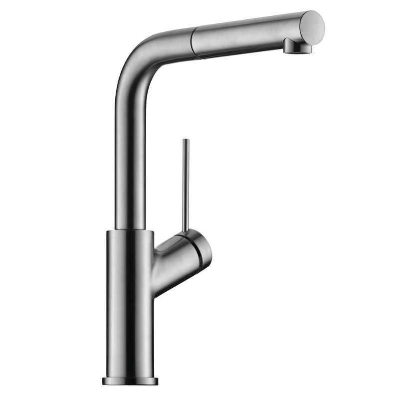 Linea Mio 4, stainless steel finish, high pressure hose shower, 5011315