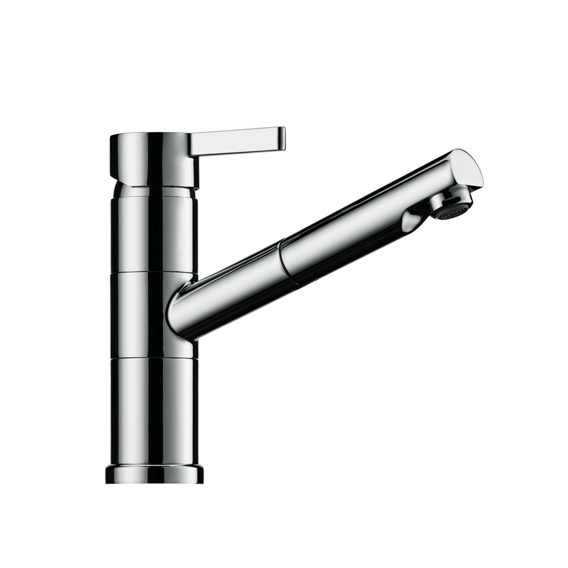 Servizio Lastra 2, chrome, high pressure, single lever mixer, pull spout, 5021311