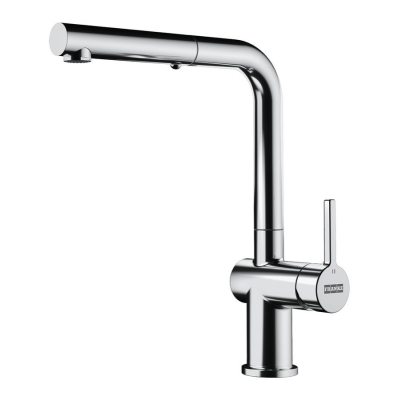 Franke Active L Window pull-out shower, single lever mixer, high pressure, chrome, 115.0653.391