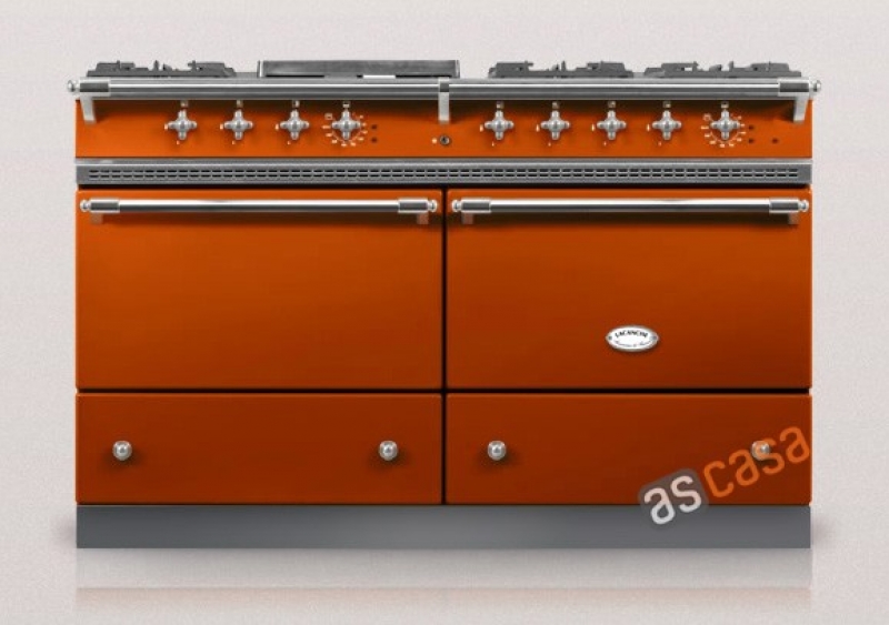 Lacanche Sully Classic, cooking station, 140.5 cm, color terracotta, with 5 year guarantee!