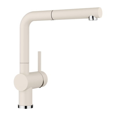 Blanco Linus-S Silgranit välimus kõrgsurve, värvus pehme valge, 526959