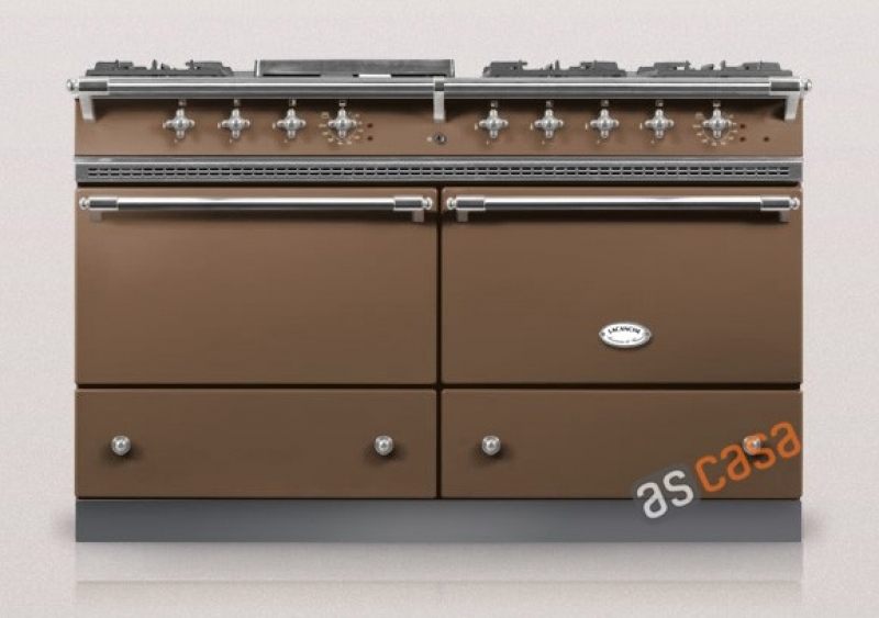 Lacanche Sully Classic, cooking station, 140.5 cm, color chestnut brown, with 5 year guarantee!