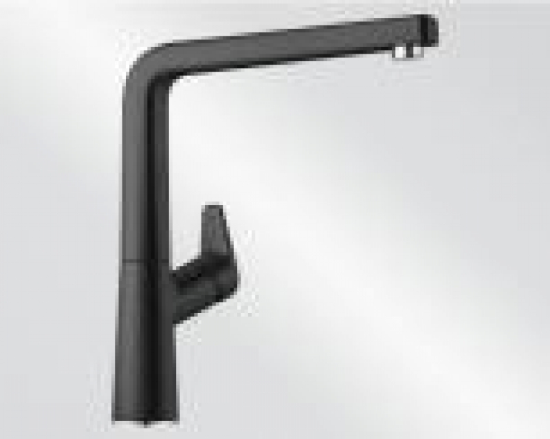 Blanco Avona S fitting Silgranit look, high pressure pull spout hose shower, color anthracite, 521278