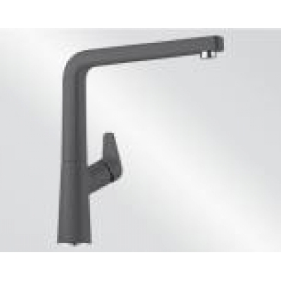 Blanco Avona S fitting Silgranit look, high pressure pull spout hose shower, color rock grey, 521285