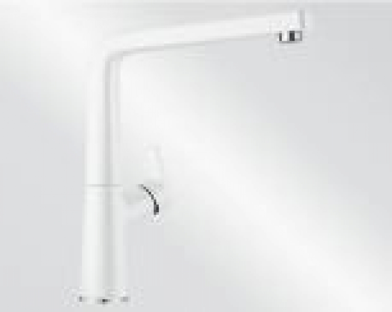 Blanco Avona S fitting Silgranit look, high pressure pull spout hose shower, color silgranit white, 521280