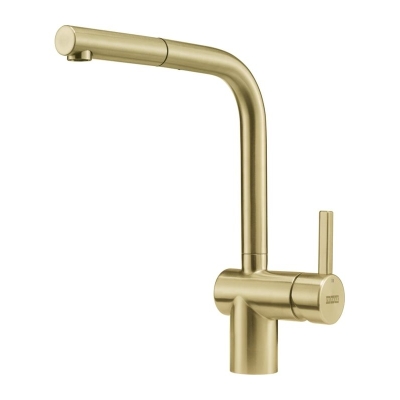 Franke Atlas Neo pull spout single lever mixer, high pressure, gold, 115.0681.242