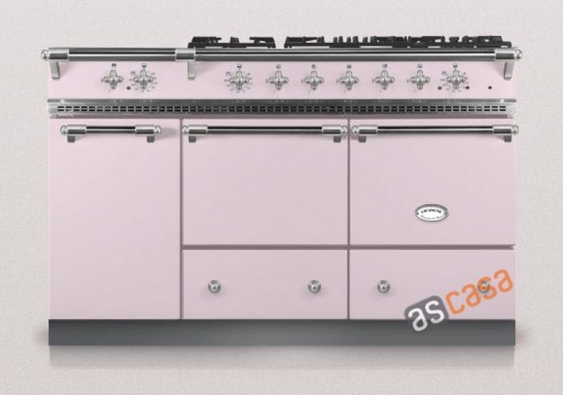 Lacanche Cluny 1400 G Classic, cooking station, 140.5 cm, color rose quartz, with 5 year guarantee!