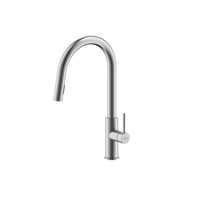 Servizio Namor 6, roostevabast terasest viimistlus, kõrgsurve, voolikudušš, ühe hoova segisti, 5025011