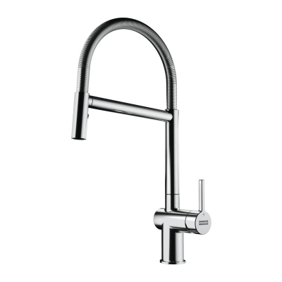 Franke Active Semi-Pro ühe hoova segisti, kõrgsurvetõmbetila, kroom, 115.0653.407