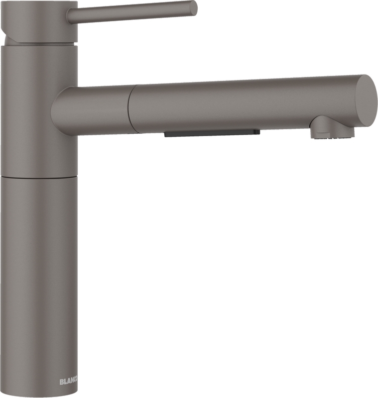 Blanco Alta-S II Silgranit look high pressure pull spout, volcano gray, 527548