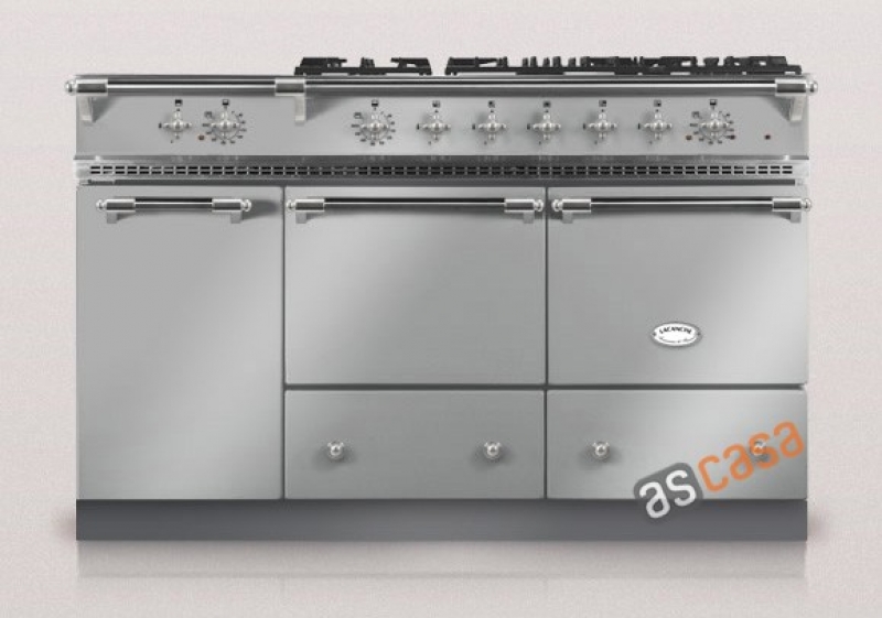 Lacanche Cluny 1400 G Classic, cooking station, 140.5 cm, color stainless steel, with 5 year guarantee!