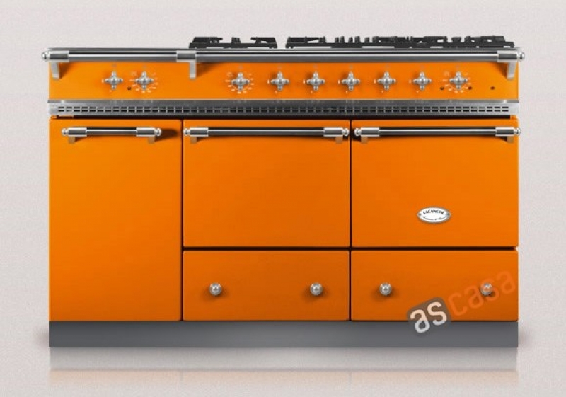 Lacanche Cluny 1400 G Classic, cooking station, 140.5 cm, color tangerine, with 5 year guarantee!