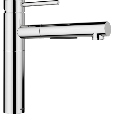 Blanco Alta-S-F II window fitting, high pressure pull spout, color chrome, 527557