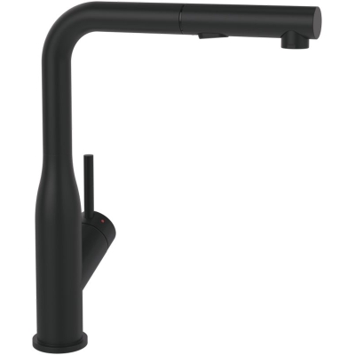 Villeroy &amp; Boch fitting Subway Style Shower, Black Matt hose shower, 92850006