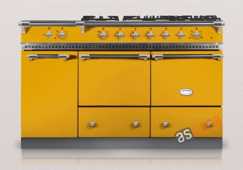 Lacanche Cluny 1400 G Classic, cooking station, 140.5 cm, color Provence Yellow, with 5 year guarantee!